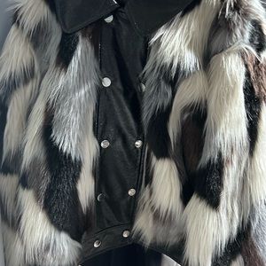 Elegant fur jacket